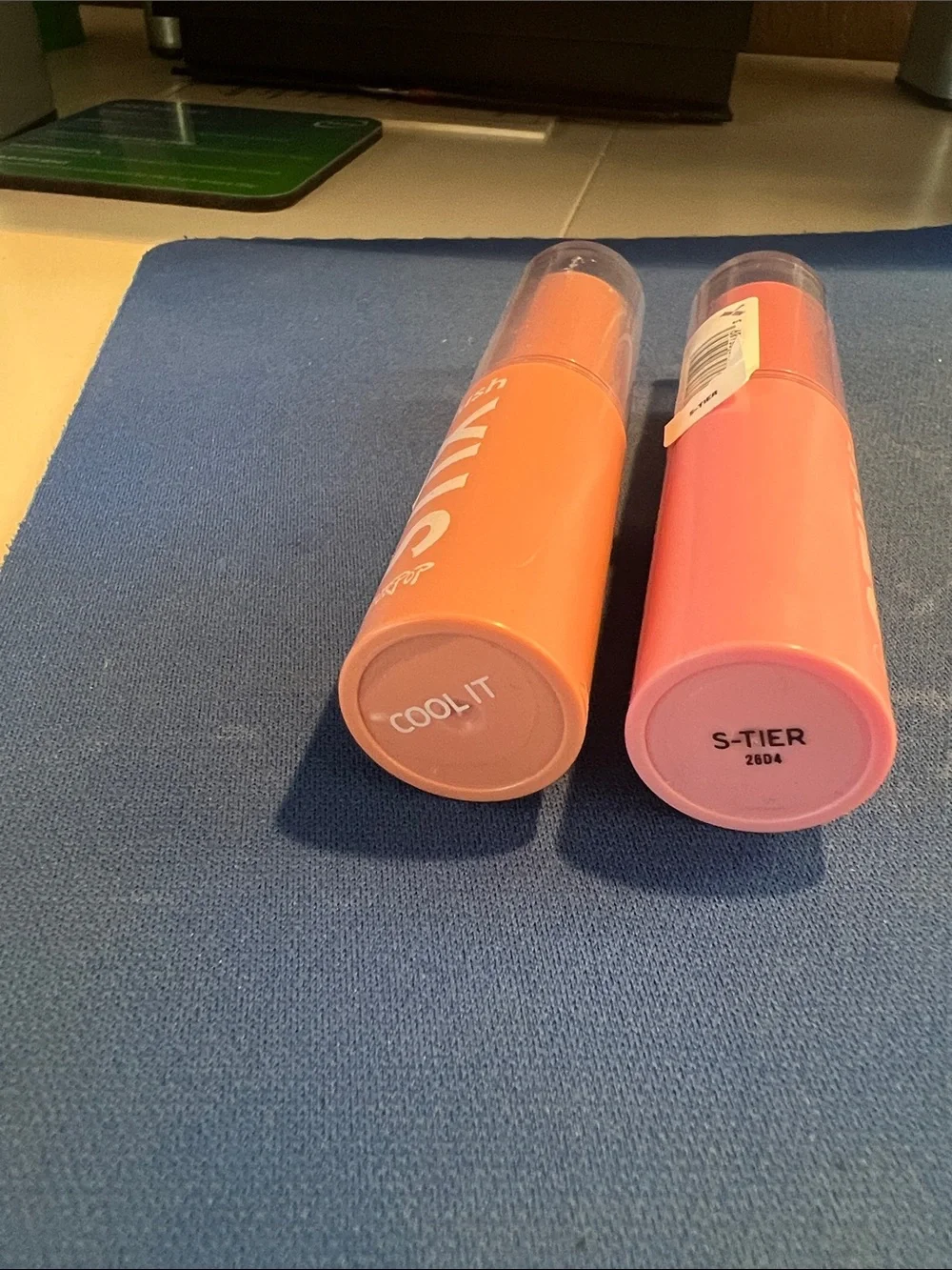 2 Colorpop  Hydrating Blush Stix - Cool It (dusty pink mauve) and S Tier - Pink